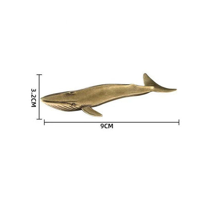 Kiyo Home • Copper Whale Paperweight