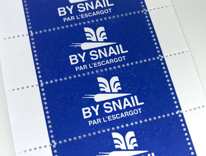 Portland Stamp Co • By Snail Stamps - blue