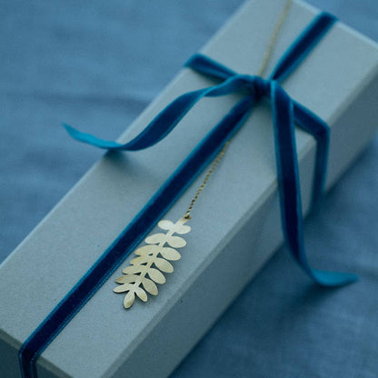 Fog Linen Work • Brass Leaf