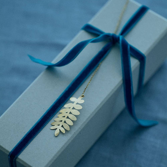Fog Linen Work • Brass Leaf
