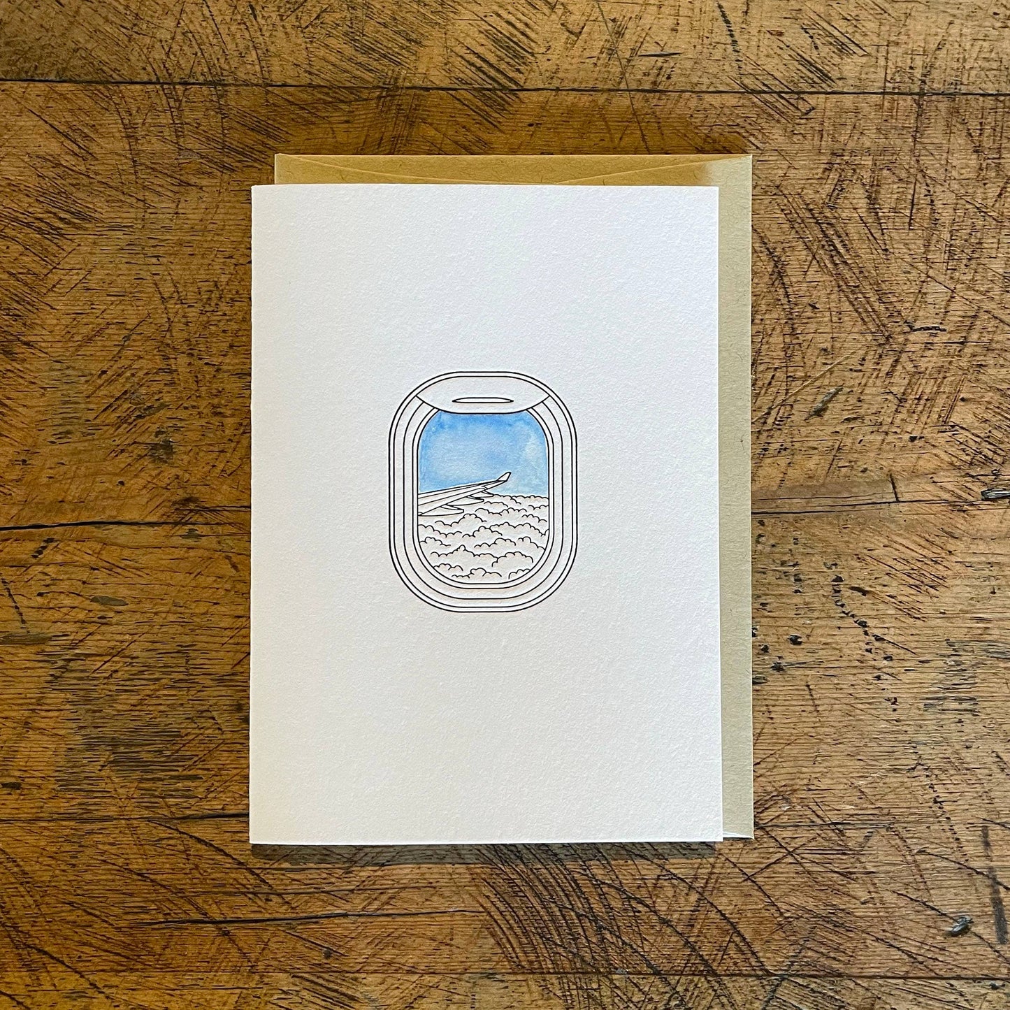 Green Bird Press • Up in the Clouds Card