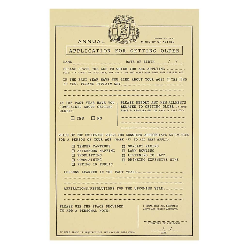 The Regional Assembly of Text • Birthday Application