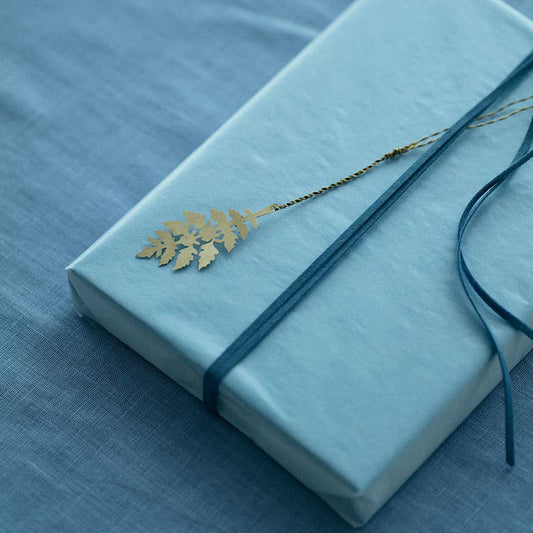Fog Linen Work • Brass Leaf