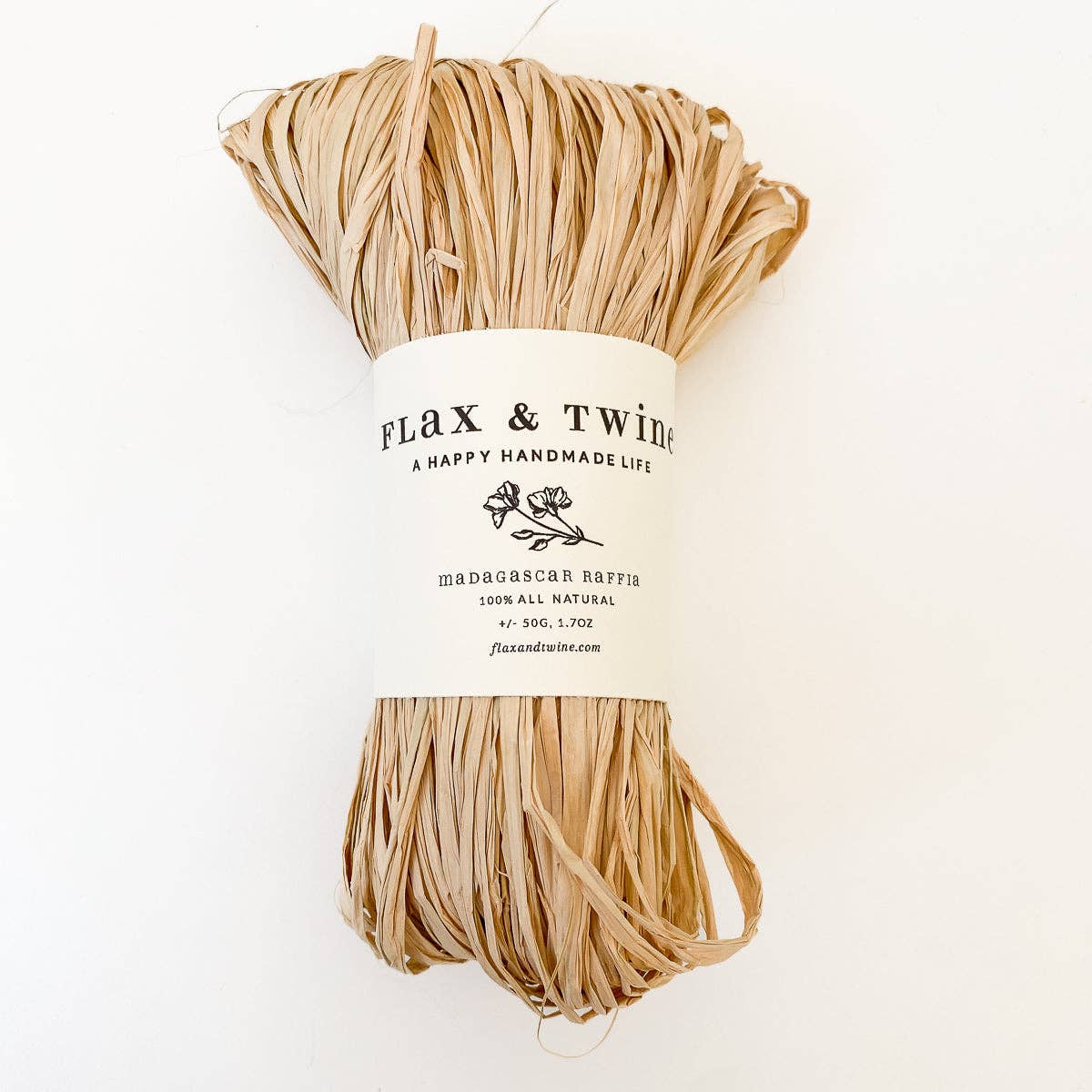 Flax & Twine • Madagascar Raffia (3 colors)