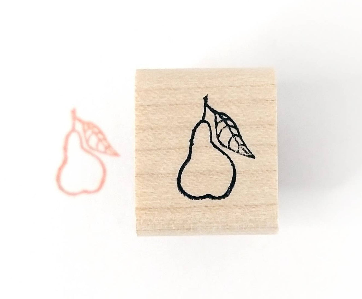 Peppercorn Paper • Pear Stamp