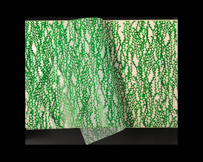 Regaro Papiro • Green Necklace Tracing Wrap Paper