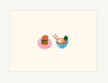 Mr. Boddington’s Studio • Dachshund/Ramen Notecards