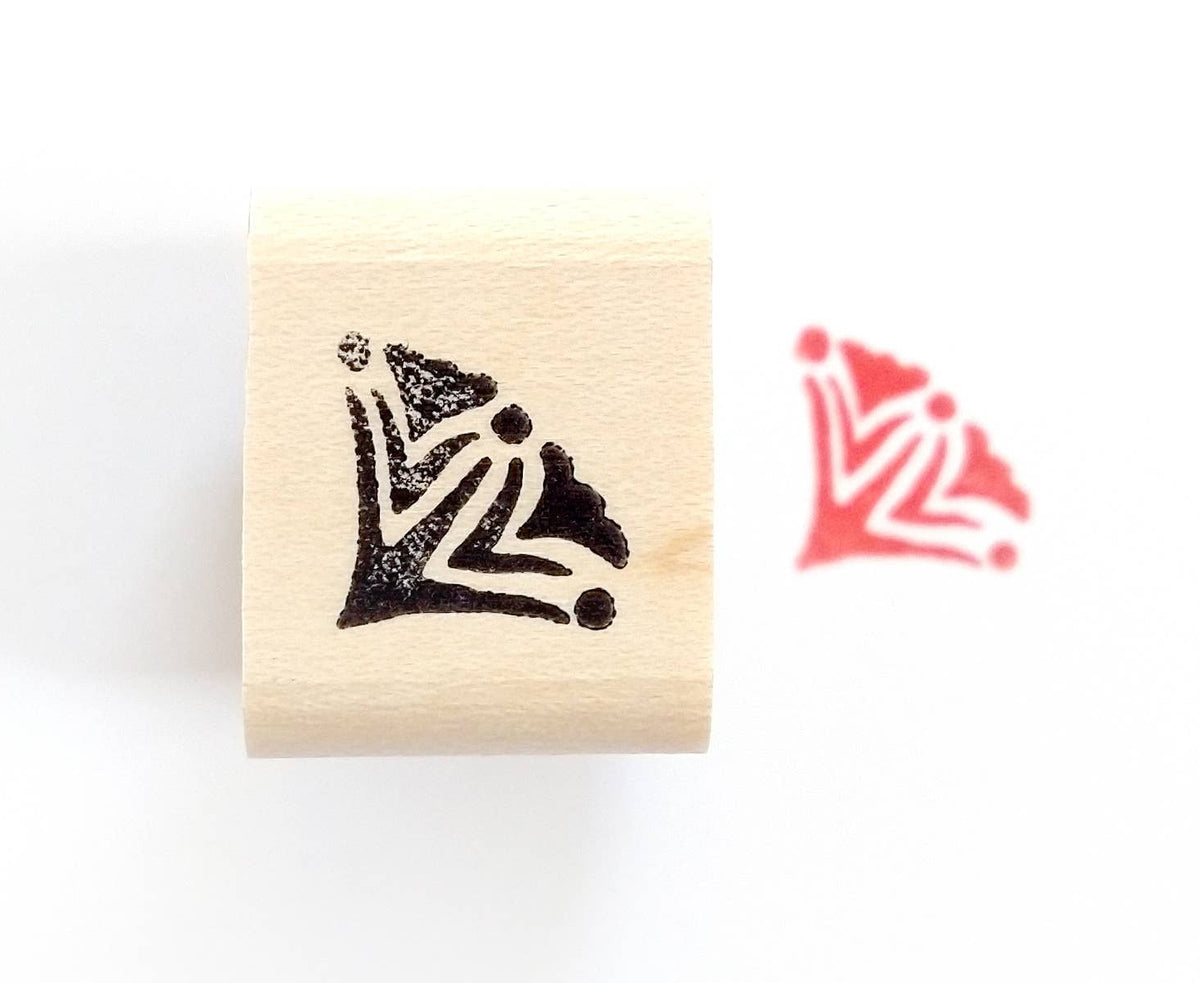 Peppercorn Paper • Double Flower Stamp
