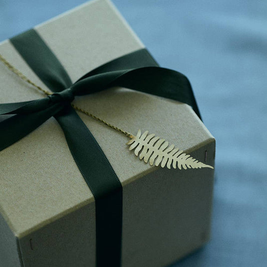 Fog Linen Work • Brass Leaf