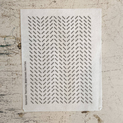 Approved Textiles • Visual Mending - Diagonals