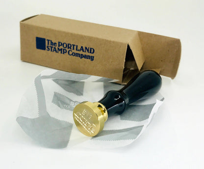Portland Stamp Co • By Snail Wax Seal Stamp