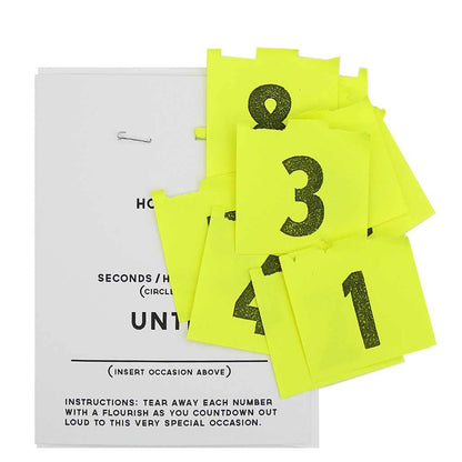 The Regional Assembly of Text • DIY Countdown