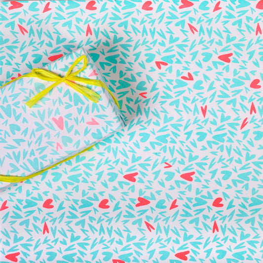 Regaro Papiro • Mini Heart Wrapping Paper