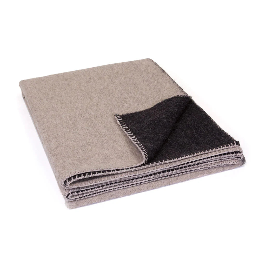 Blacksaw • Midnight Sun Alpaca Throw