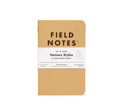 Field Notes • Original Kraft Mixed Paper