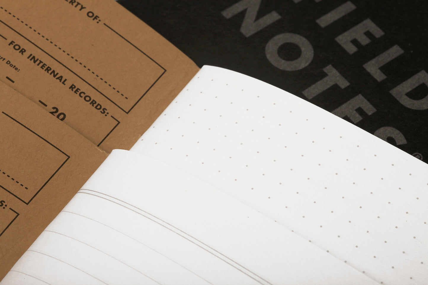 Field Notes • Pitch Black Memo Book