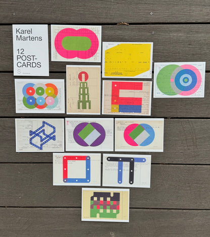 Karel Martens • 12 Postcards