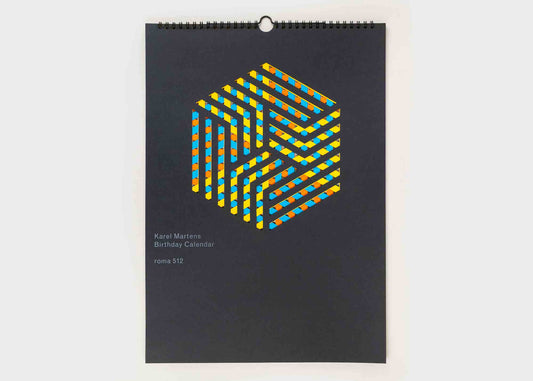Karel Martens • Birthday Calendar