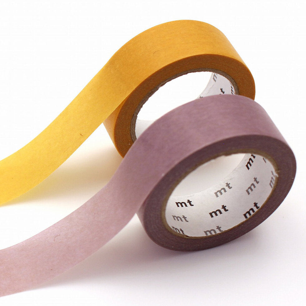 mt • Upcycled Washi Tape - Yellow x Lavender