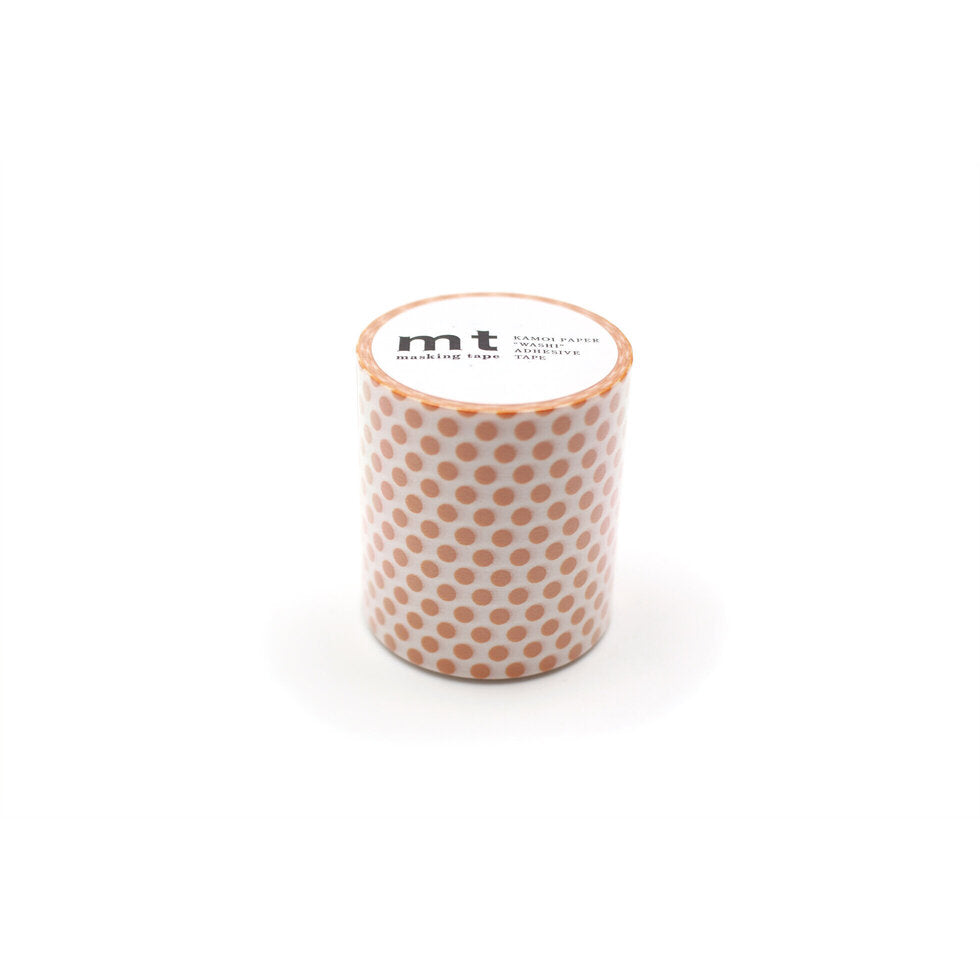 MT • Washi Tape - 50mm dot mandarin