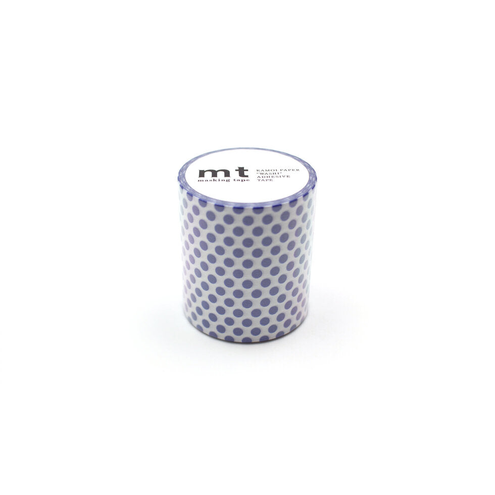 MT • Washi Tape - 50mm dot night blue