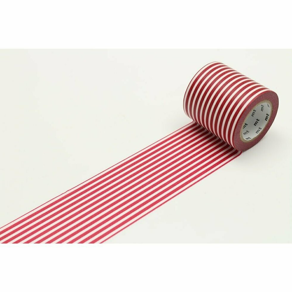 MT • Washi tape - 50mm border strawberry