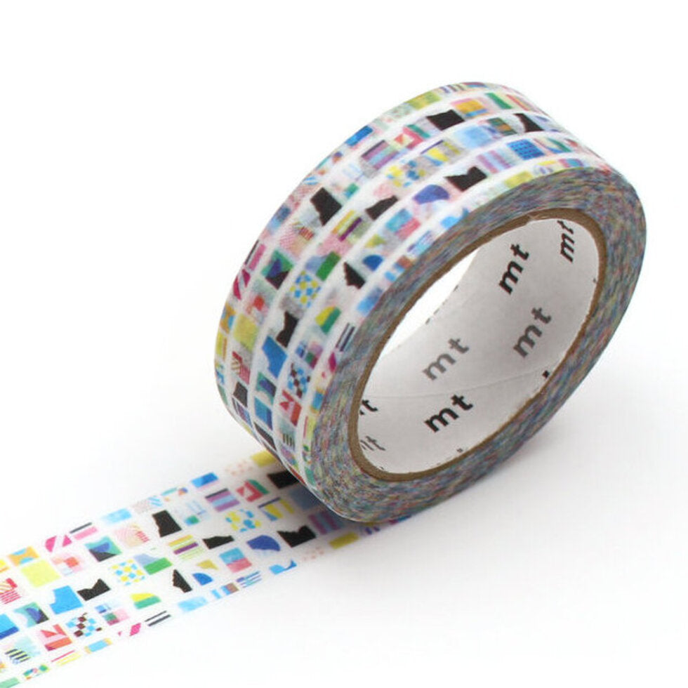 MT • Washi Tape - island universe flags