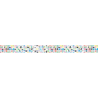 MT • Washi Tape - island universe flags