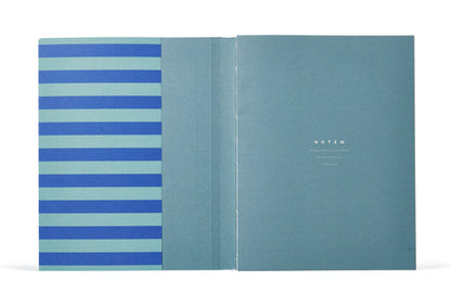 Notem • Uma Notebook (M) - Blue Stripe