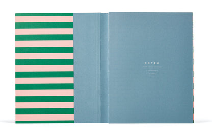 Notem • Uma Notebook (M) - Green + Rose