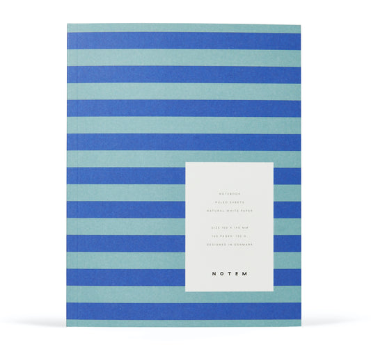 Notem • Uma Notebook (M) - Blue Stripe