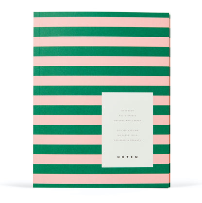 Notem • Uma Notebook (M) - Green + Rose