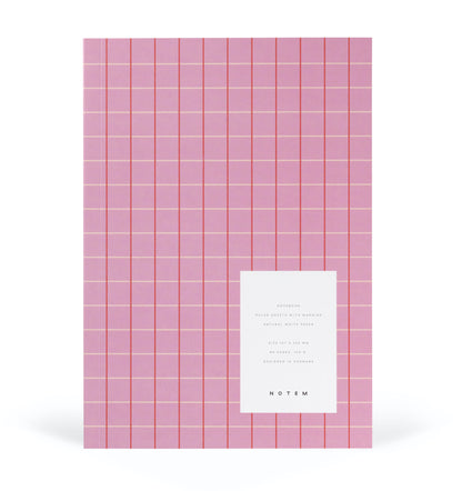 Notem • Vita Notebook (M) - Rose Grid