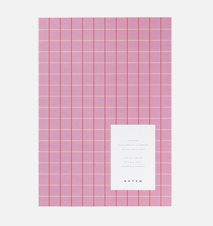 Notem Studio • Vita Notebook (M) - Rose Grid