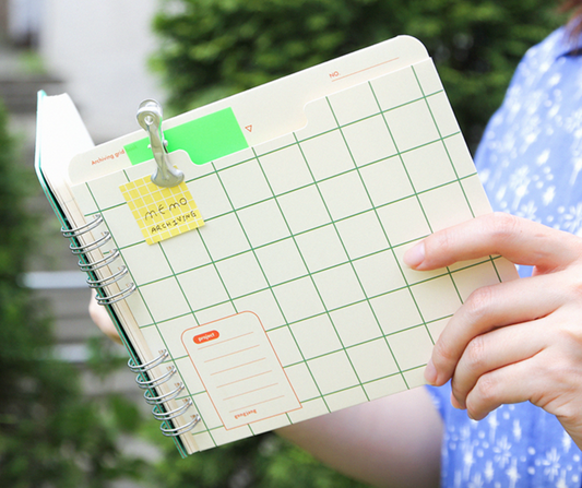 Gongjang • Archiving Grid Book (2 colors)