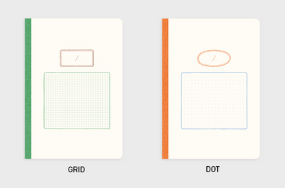 Gongjang • Daily Index Notebook (2 colors)