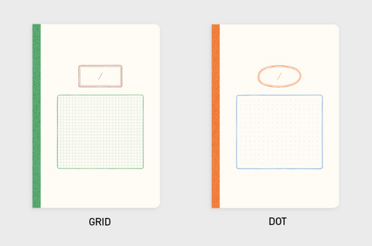 Gongjang • Daily Index Notebook (2 colors)