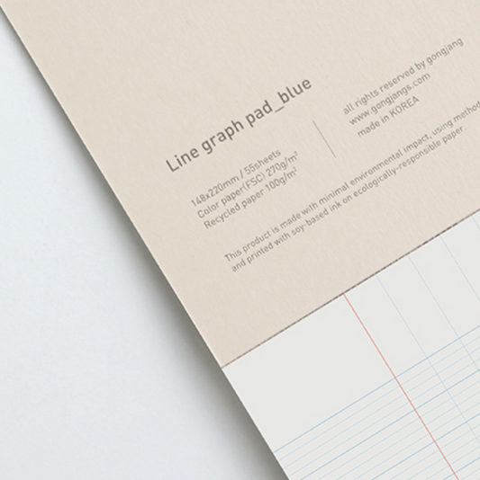 Gongjang • French Line Graph Pad