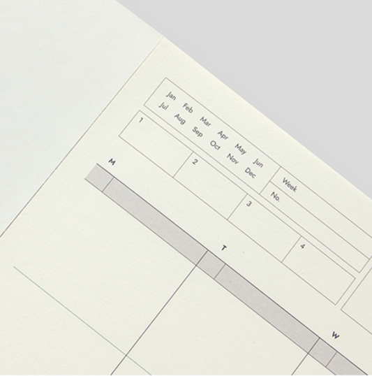 Gongjang • Weekly Desk Pad - Ivory