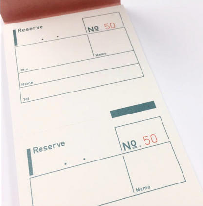 Classiky • Reserve Note Pad