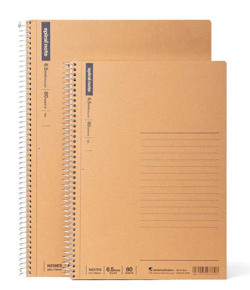 Maruman / Spiral Note 80 - Ruled 6.5mm