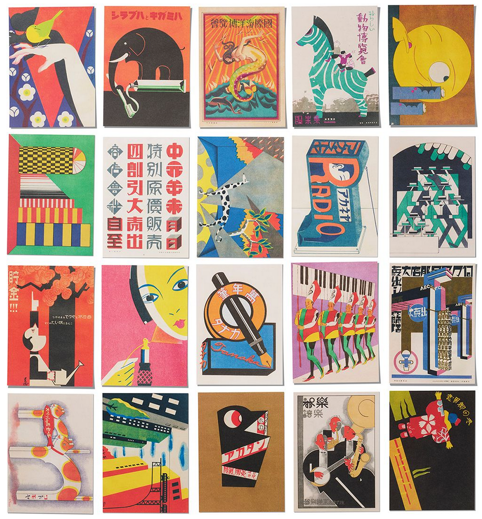 Japan Moderne: 1920s Postcard Set