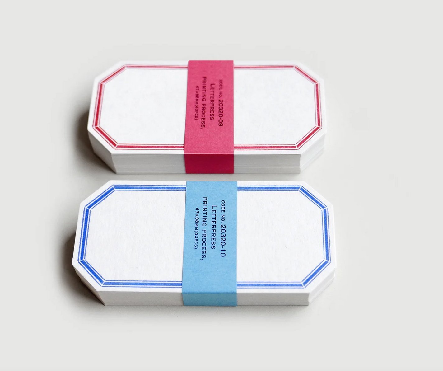 Classiky • Letterpress Label Cards