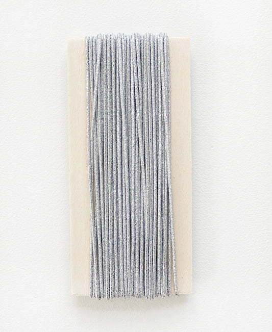 Studio Carta • Metallic Elastic Round Cord - silver