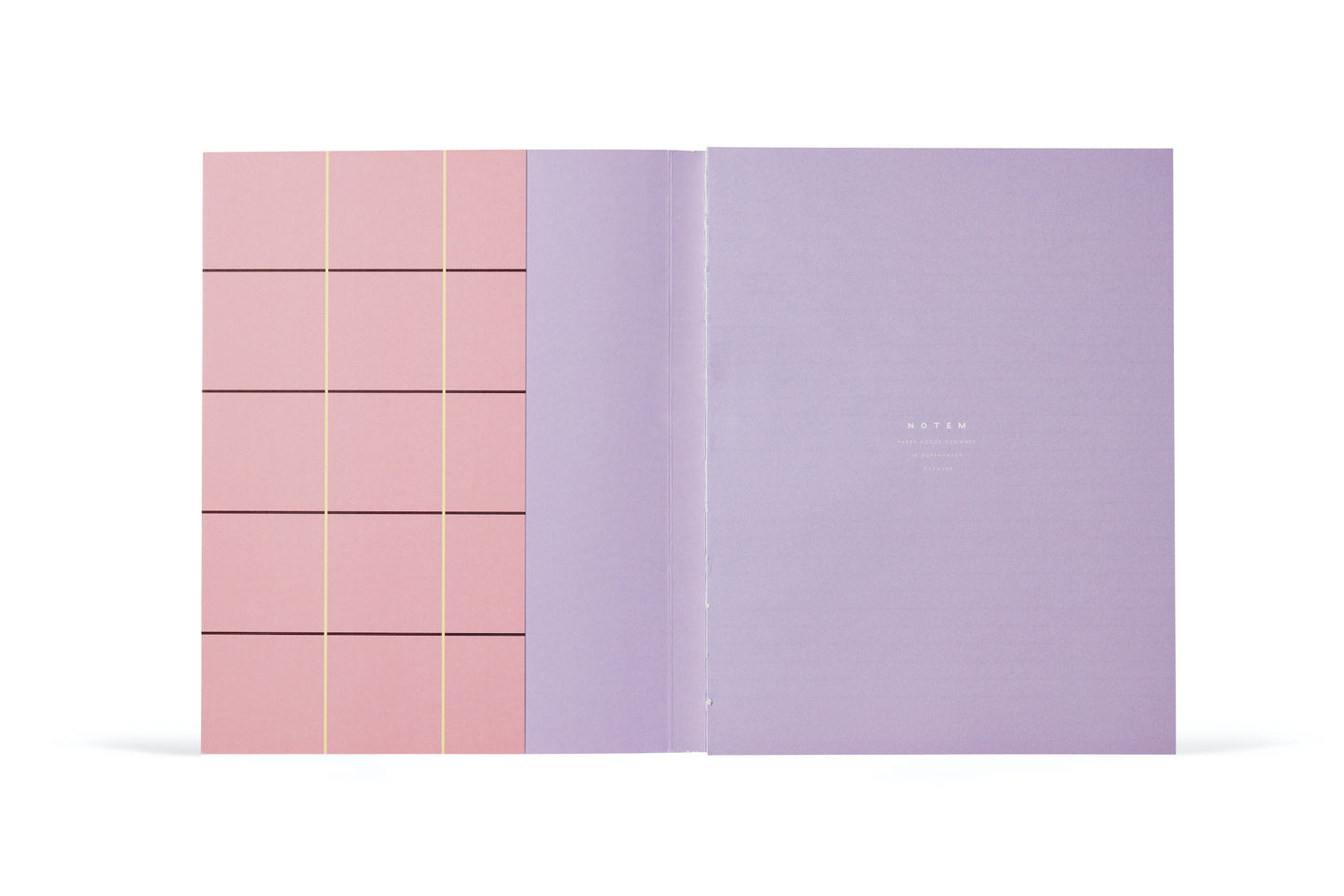 Notem • Uma Notebook (L) - Rose Check
