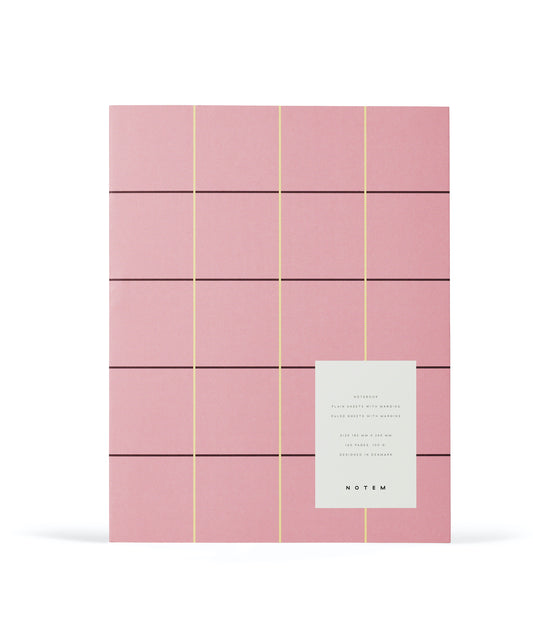 Notem • Uma Notebook (L) - Rose Check