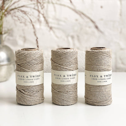 Flax & Twine • Linen Cord 2.5mm