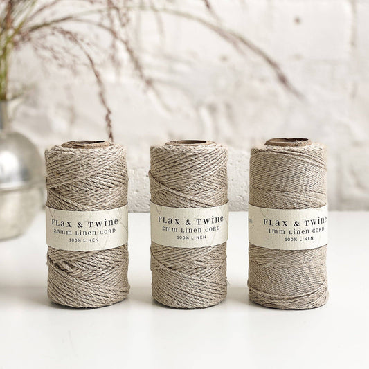 Flax & Twine • Linen Cord 2.5mm
