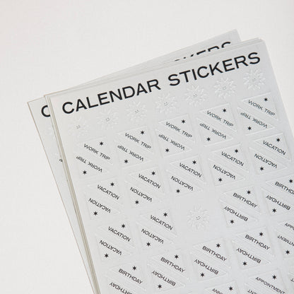 Case Study • Chrome Calendar Stickers