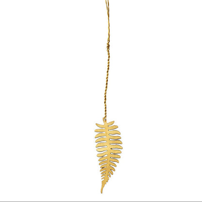 Fog Linen Work • Brass Leaf